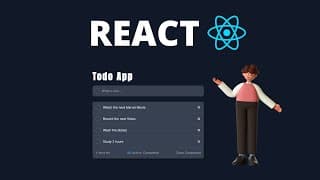 ⚛️ CURSO de ReactJS 2024 | Cómo CREAR una TODO LIST con ReactJS desde cero